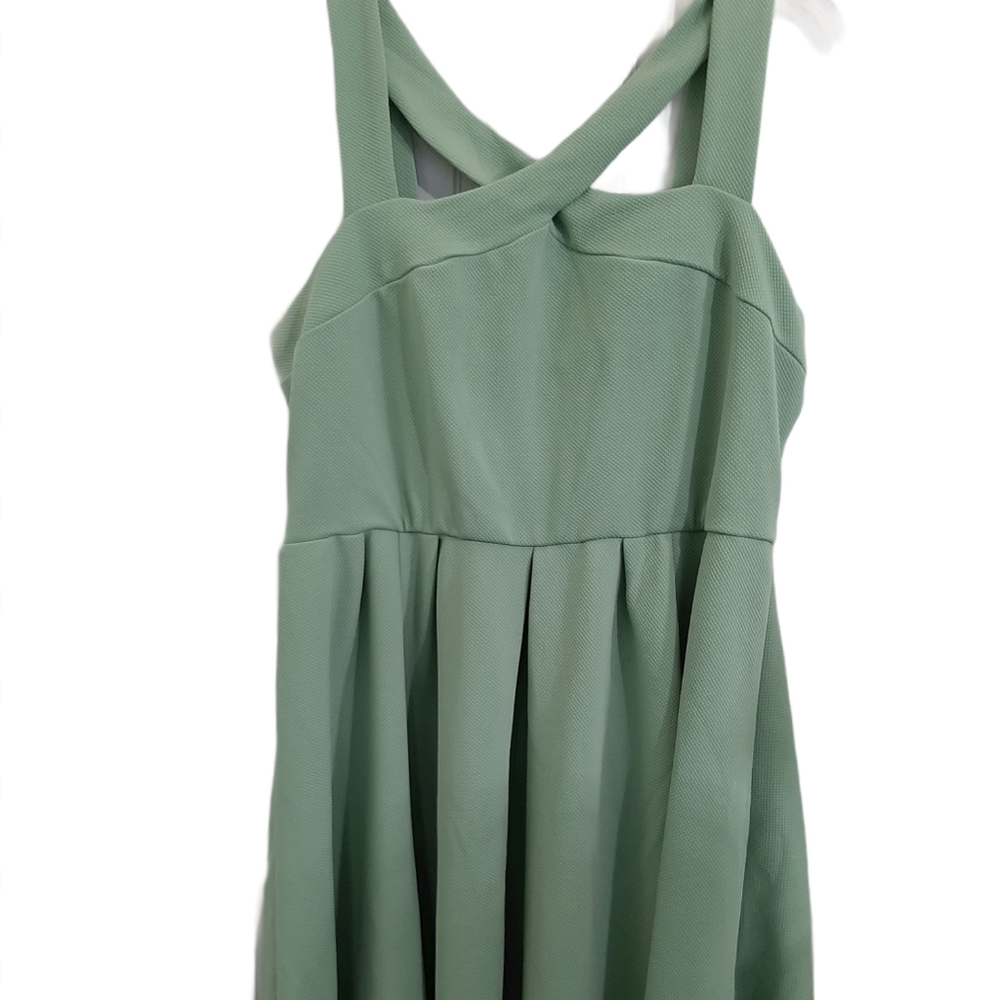 Torrid Mint Green Crisscross Front Swing Dress 2 - Picture 13 of 14